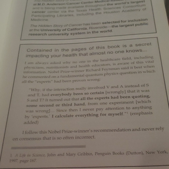 Book Hidden Story of Cancer by Brian Scott Peskin - Picture 8 of 9